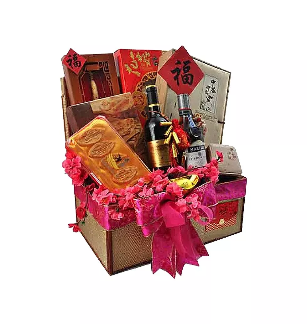 Festive Favorite Gift Basket of Assortments