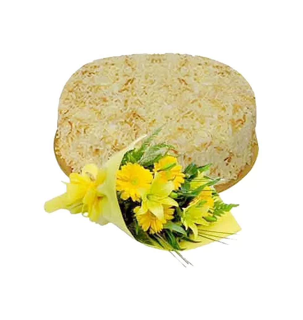 Tempting Humming Coconut Cake from Moku Moku