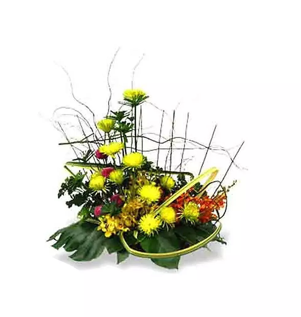 Treasured Loving Memories of Colorful Flowers
