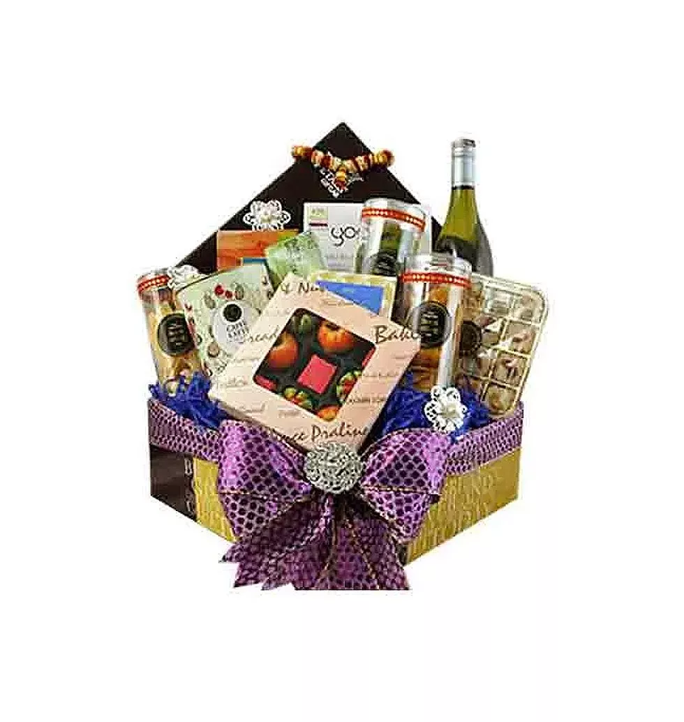 Classy Chardonnay Treat Deepawali Gift Hamper
