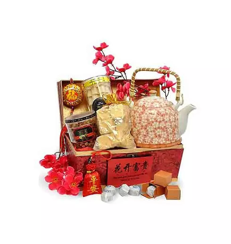 Festive Teatime Feast Gift Basket