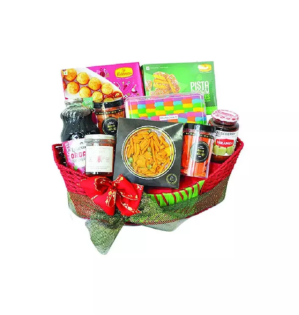 Delightful Indian Gourmet Hamper for Diwali