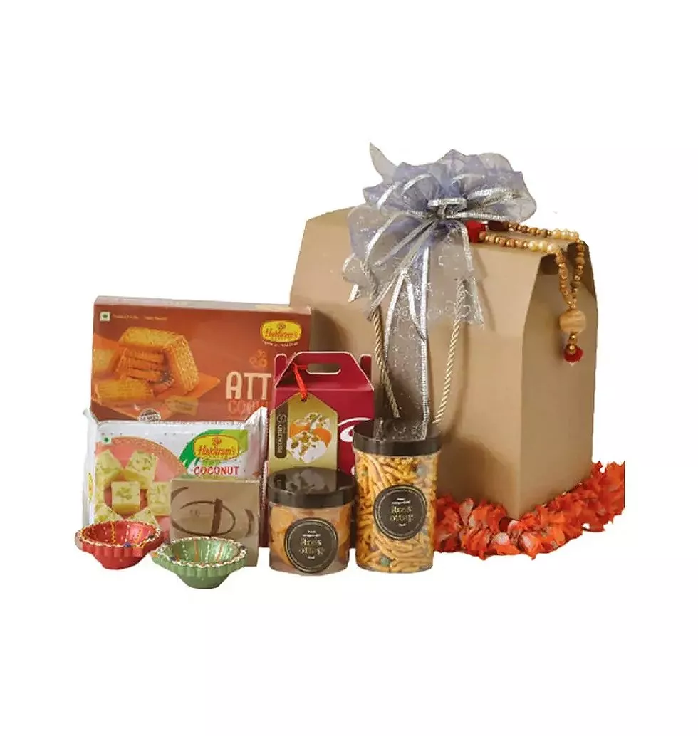 Scrumptious Haldiram Gift Basket