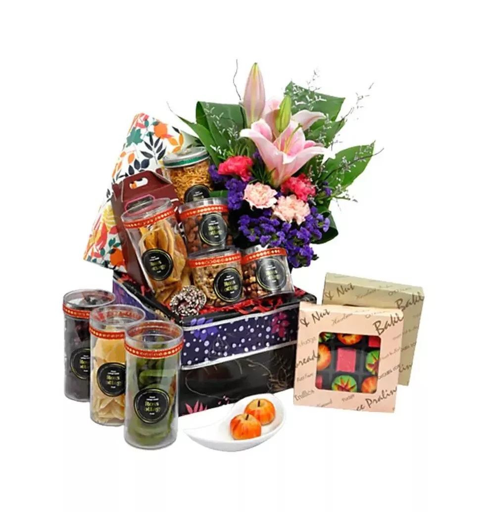 Variety Holiday Gift Basket
