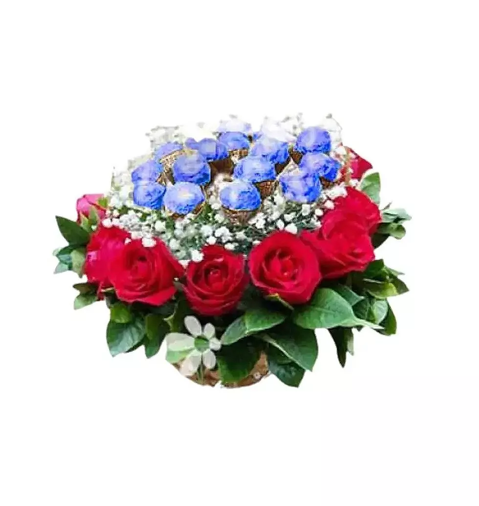 Chocolate Bouquet with Roses