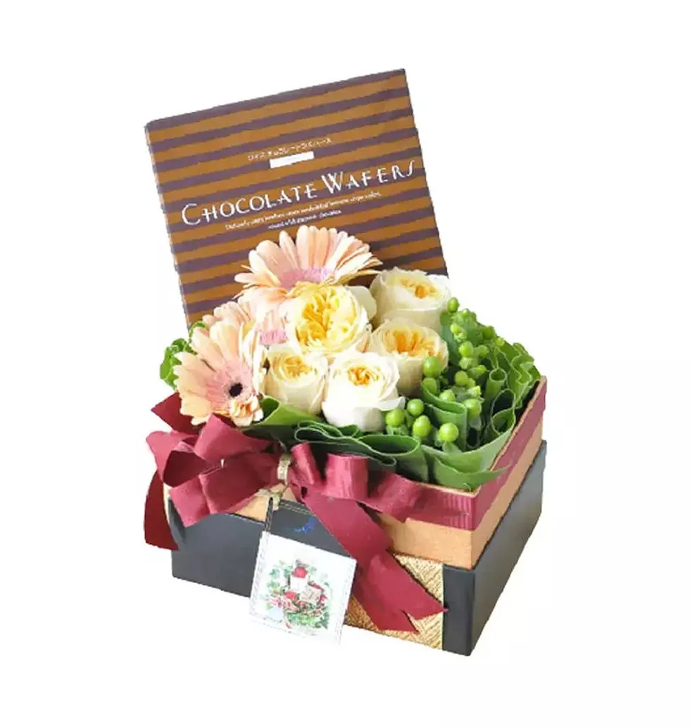 Choco Flourish Wafer Box