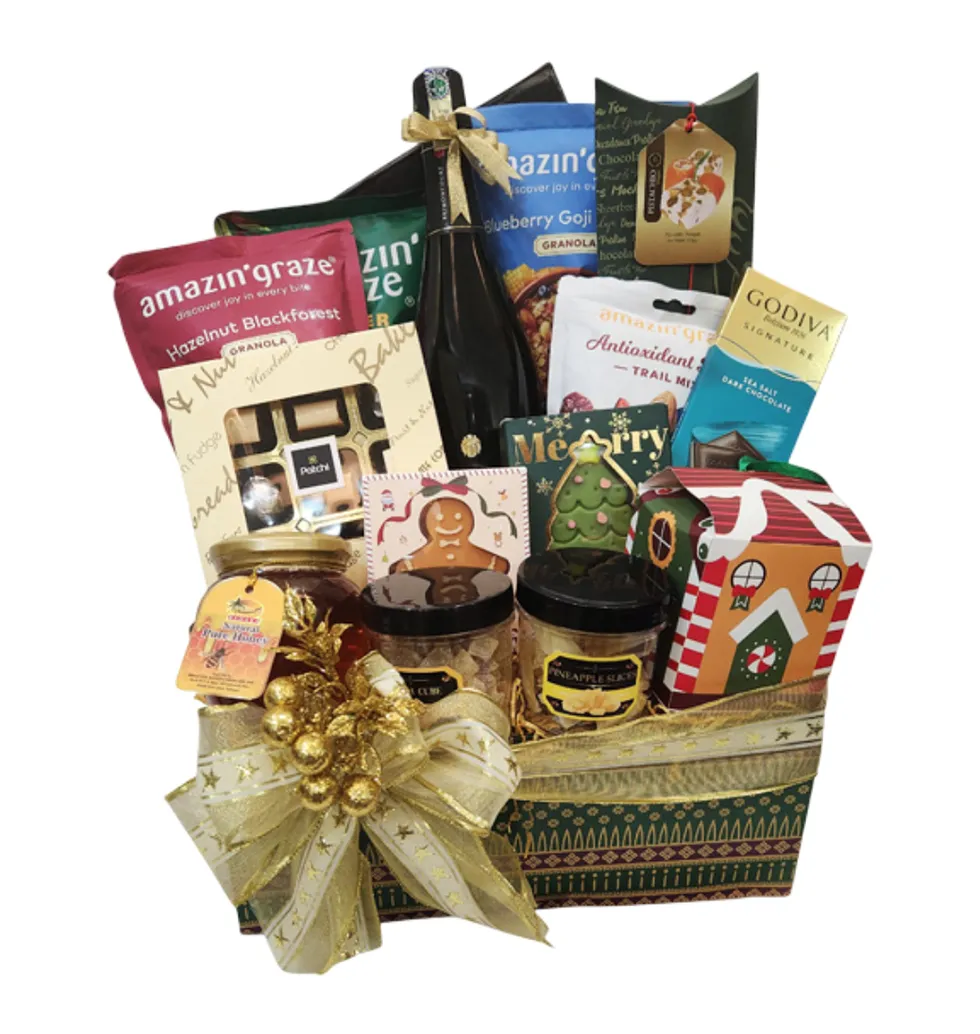 Cheerful Bubbles & Delicious Treats Gift