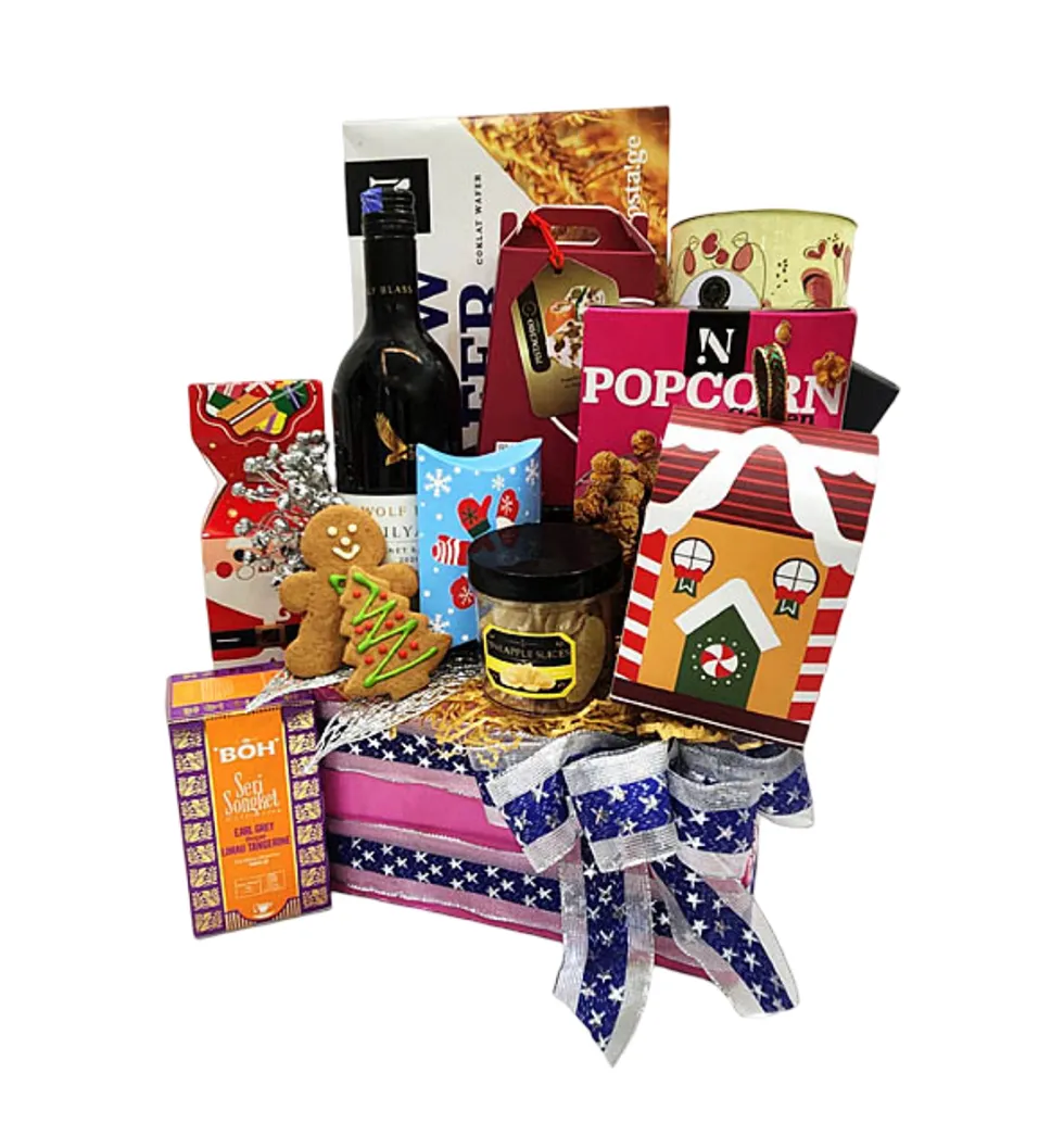 Festive Wine & Snack Extravaganza