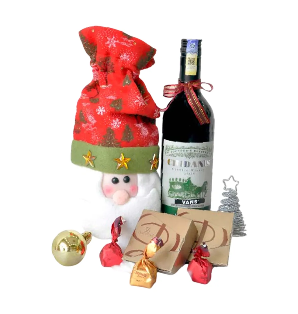 Elegant Shiraz & Chocolate Combo