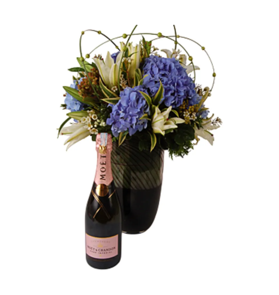 Fine Champagne & Floral Elegance Set